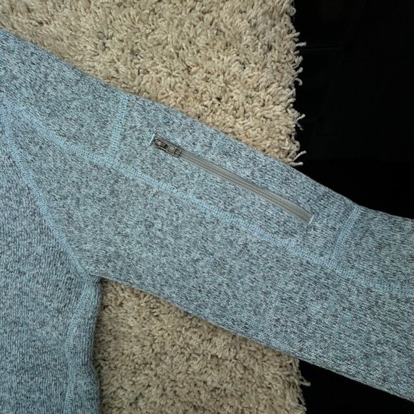 Patagonia Women’s Blue 1/2 Zip Pullover Sweatshirt Jacket Small W Logo Outdoor - Picture 8 of 12